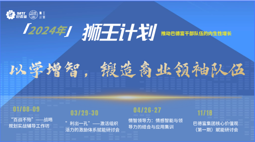 2024年狮王计划领导力集训营顺利结营 